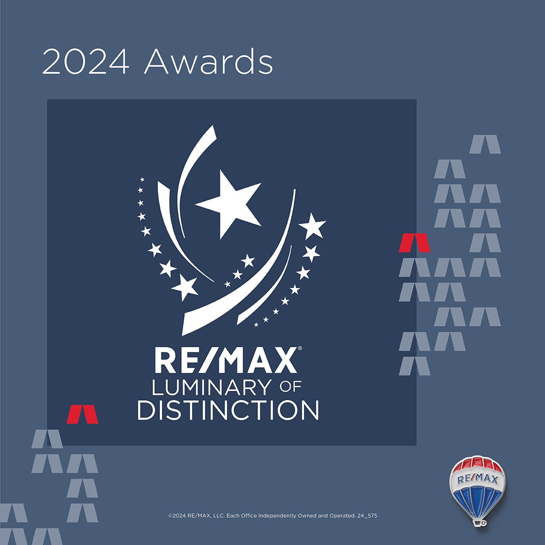 Luminary of Distinction 2024 — RE/MAX award earned by Parveen Arora & Team Arora
