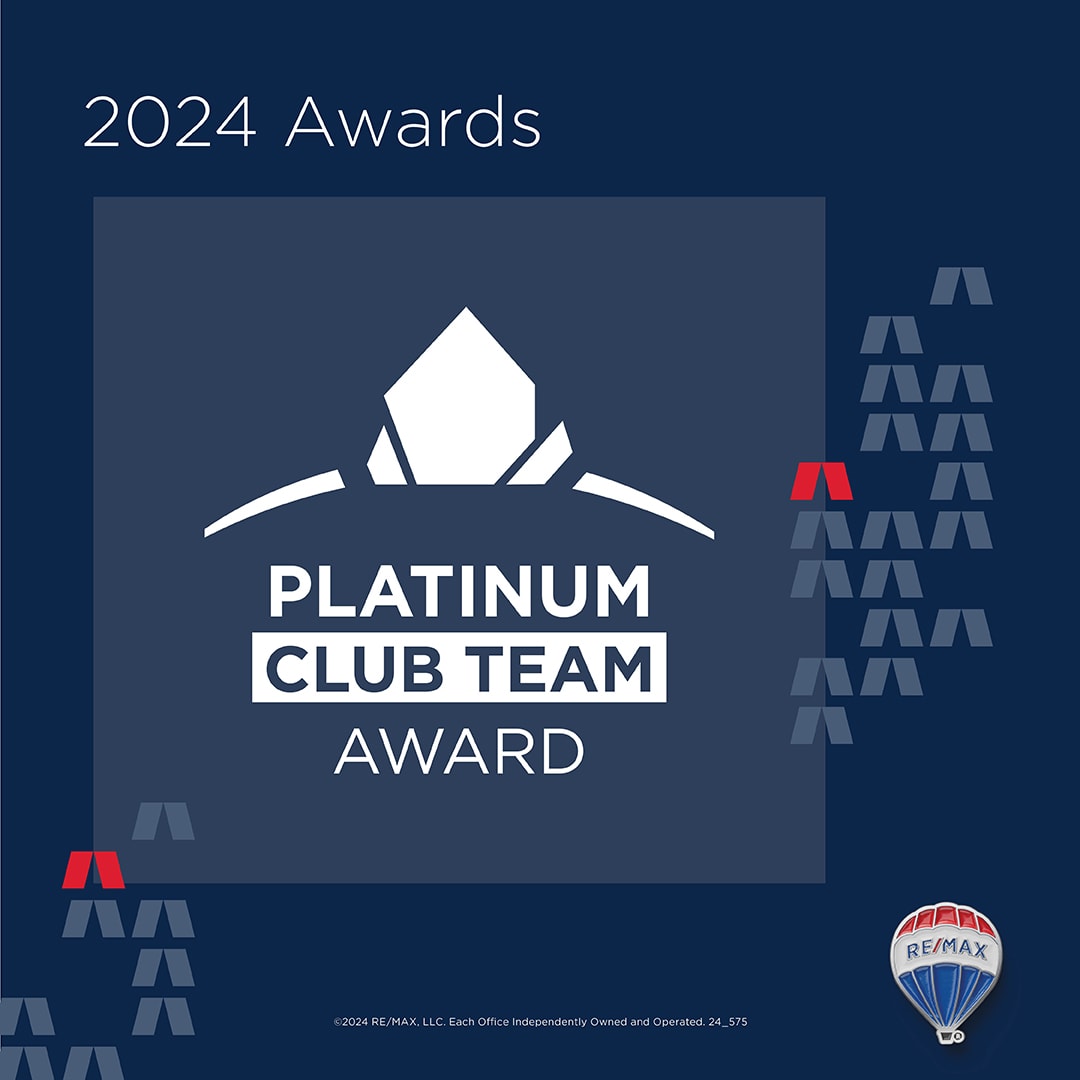 Platinum Club Team — RE/MAX award earned by Parveen Arora & Team Arora